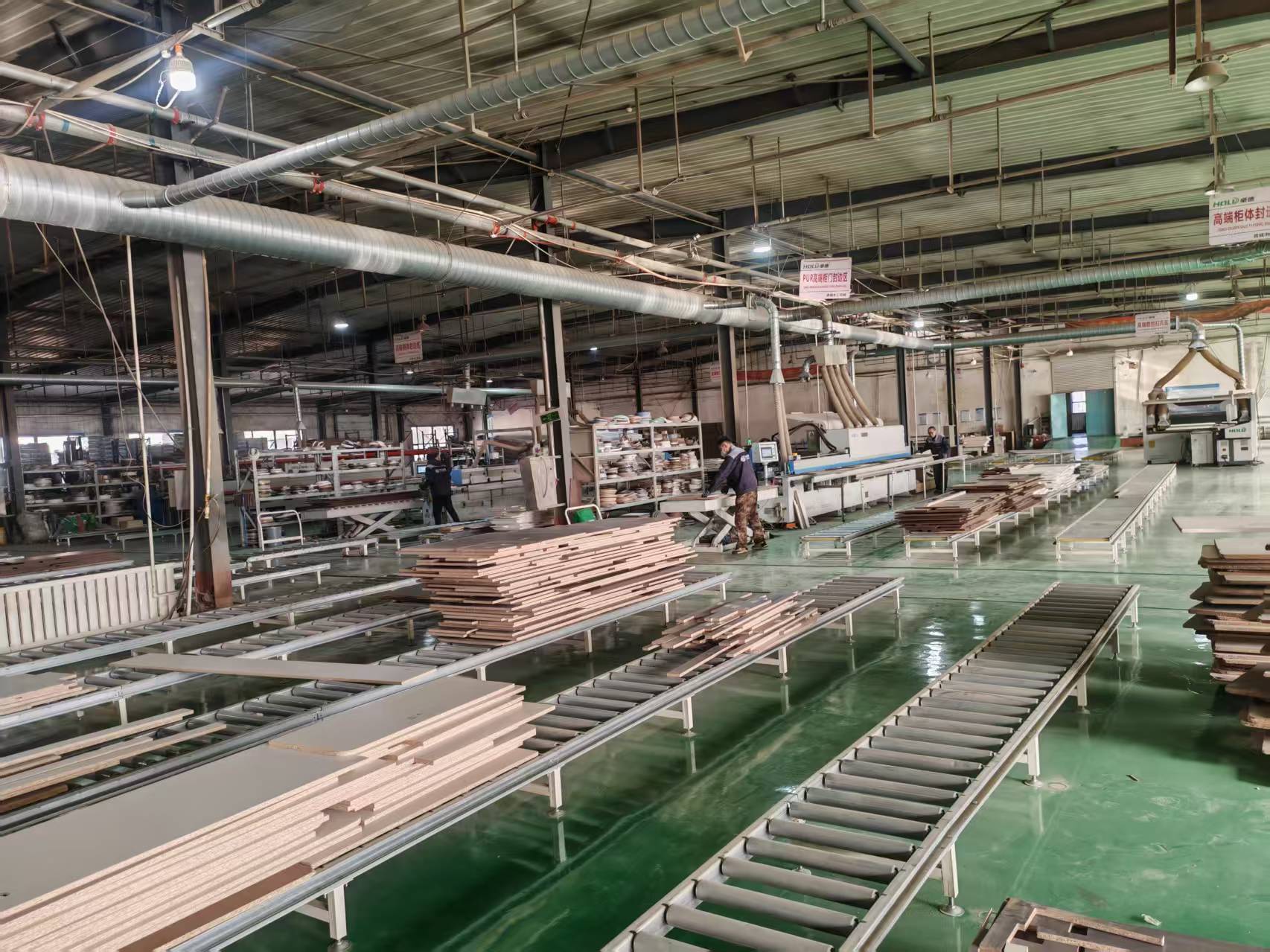 伟伦家居工厂实拍